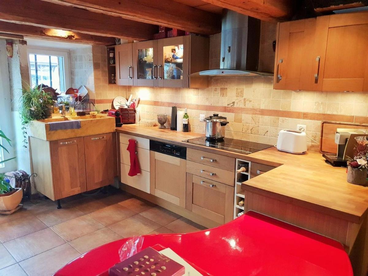 Au Petit Bonheur Bed & Breakfast Courgenay Exterior photo